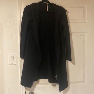 Aritzia (Babaton) Long and cozy super warm cardigan with hood